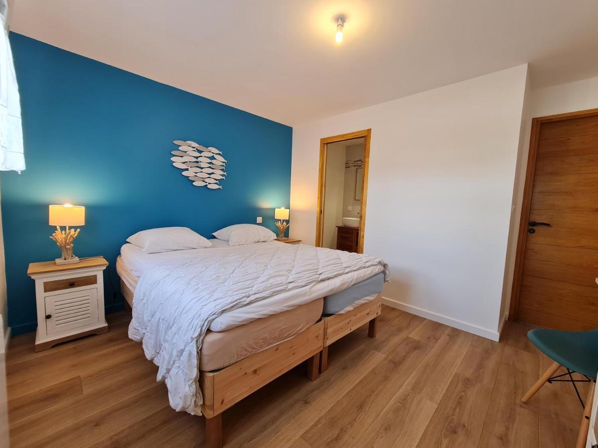 Ref 047 - Bel Appartement Moderne Pour Six Personnes Avec Vue Mer Plage A Pied Kerjouanno 阿尔松 外观 照片